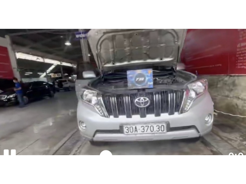 Độ đèn nâng cấp ánh sáng  TOYOTA PRADo					